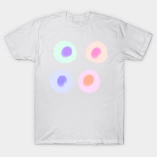 Colorful abstract circle art T-Shirt